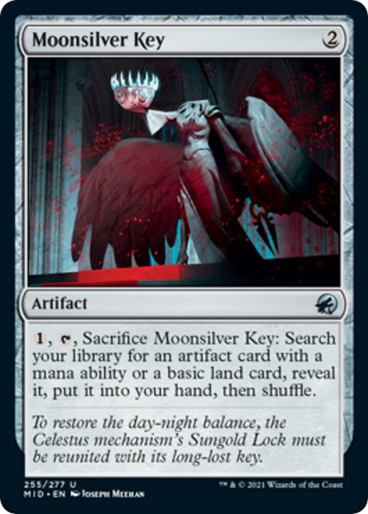 Moonsilver Key 255 card from Innistrad: Midnight Hunt