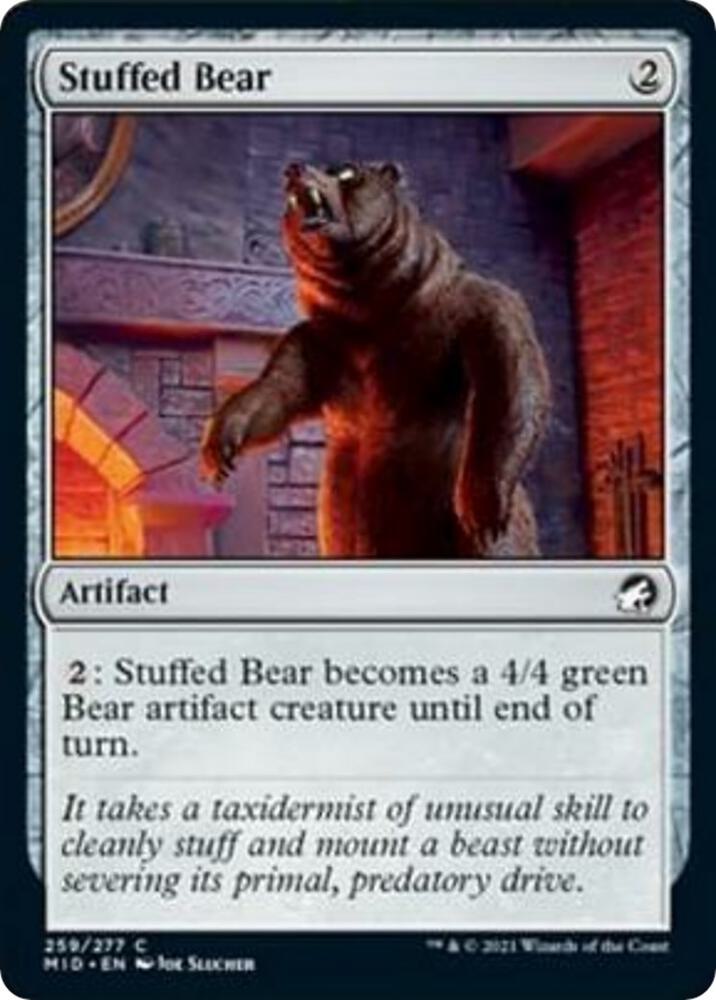 Stuffed Bear 259 card from Innistrad: Midnight Hunt
