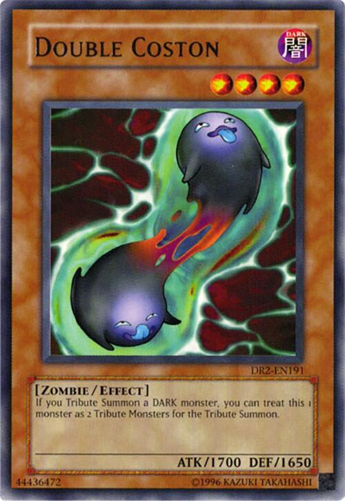 Double Coston DR2-EN191 card from Dark Revelation Volume 2