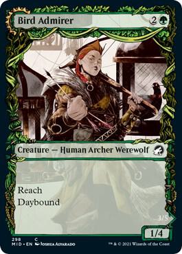 Bird Admirer (Showcase) 298 card from Innistrad: Midnight Hunt