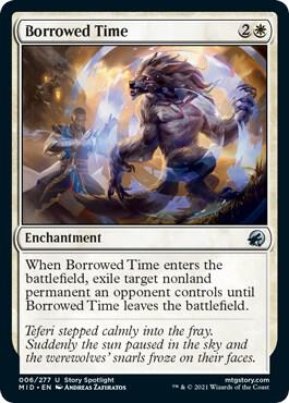 Borrowed Time 6 card from Innistrad: Midnight Hunt