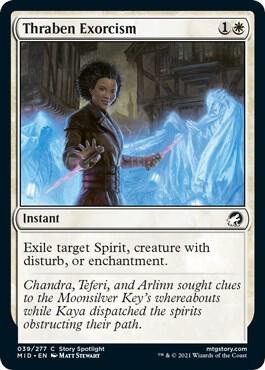 Thraben Exorcism 39 card from Innistrad: Midnight Hunt