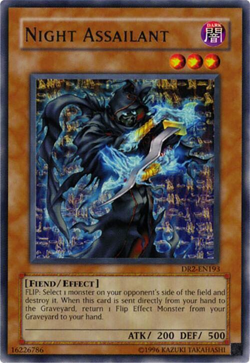 Night Assailant DR2-EN193 card from Dark Revelation Volume 2