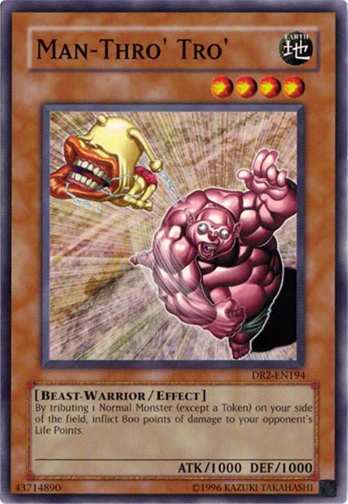 Man-Thro' Tro' DR2-EN194 card from Dark Revelation Volume 2