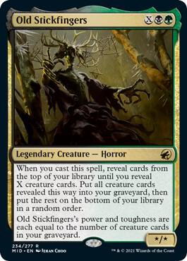 Old Stickfingers 234 card from Innistrad: Midnight Hunt