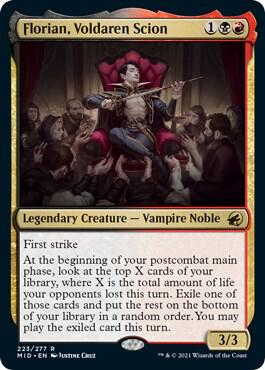 Florian, Voldaren Scion 223 card from Innistrad: Midnight Hunt