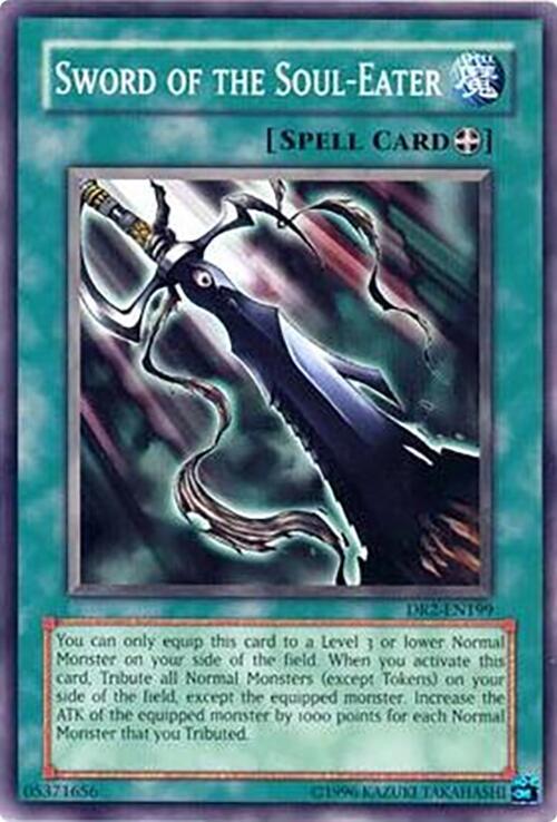 Sword of the Soul-Eater DR2-EN199 card from Dark Revelation Volume 2