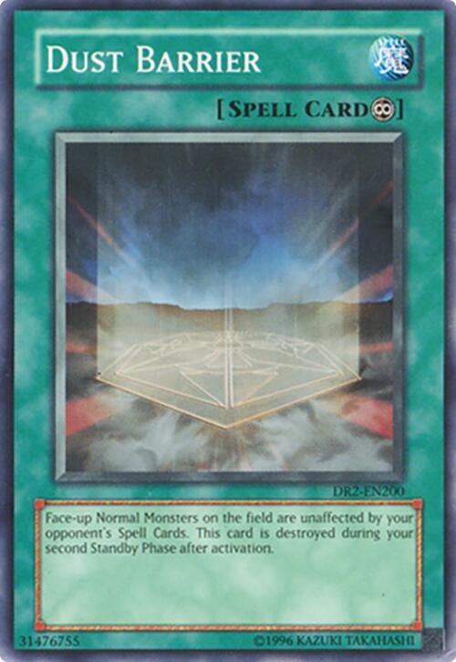 Dust Barrier DR2-EN200 card from Dark Revelation Volume 2