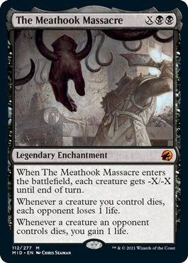 The Meathook Massacre 112 card from Innistrad: Midnight Hunt