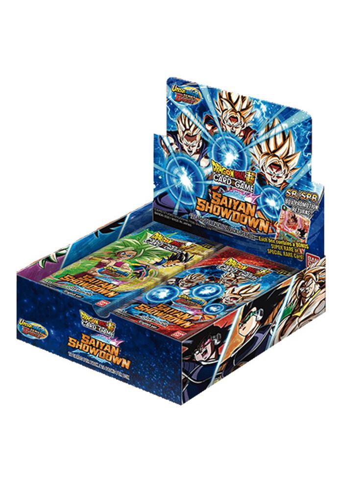 Saiyan Showdown Booster Box card from Saiyan Showdown