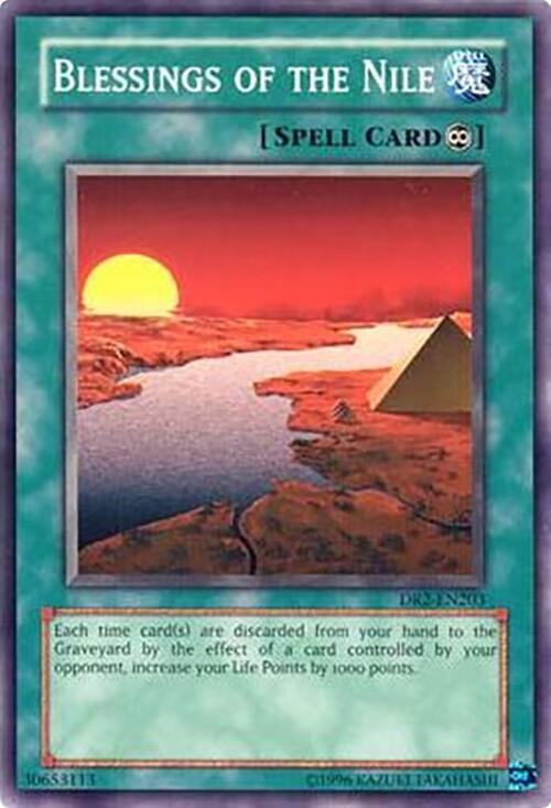 Blessings of the Nile DR2-EN203 card from Dark Revelation Volume 2