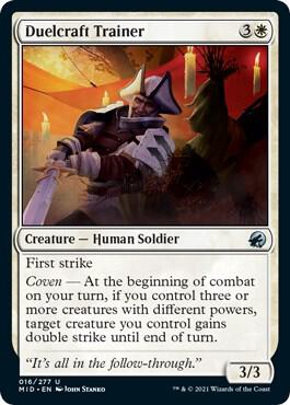 Duelcraft Trainer 16 card from Innistrad: Midnight Hunt