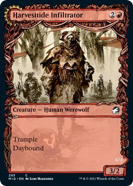 Harvesttide Infiltrator (Showcase) 293 card from Innistrad: Midnight Hunt