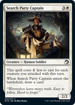 Search Party Captain 32 card from Innistrad: Midnight Hunt