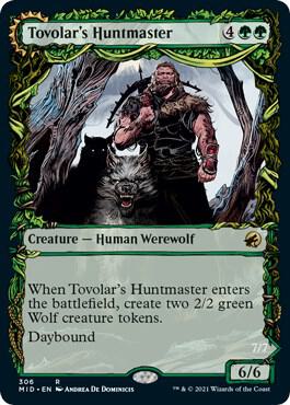 Tovolar's Huntmaster (Showcase) 306 card from Innistrad: Midnight Hunt