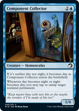 Component Collector 43 card from Innistrad: Midnight Hunt