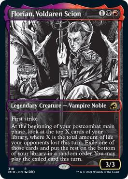 Florian, Voldaren Scion (Showcase) 318 card from Innistrad: Midnight Hunt