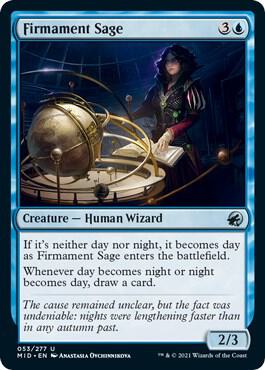 Firmament Sage 53 card from Innistrad: Midnight Hunt