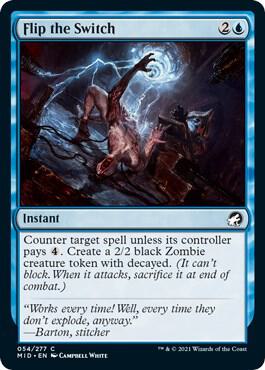 Flip the Switch 54 card from Innistrad: Midnight Hunt
