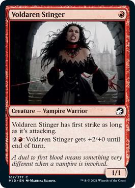 Voldaren Stinger 167 card from Innistrad: Midnight Hunt
