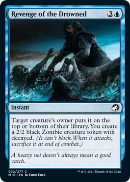 Revenge of the Drowned 72 card from Innistrad: Midnight Hunt