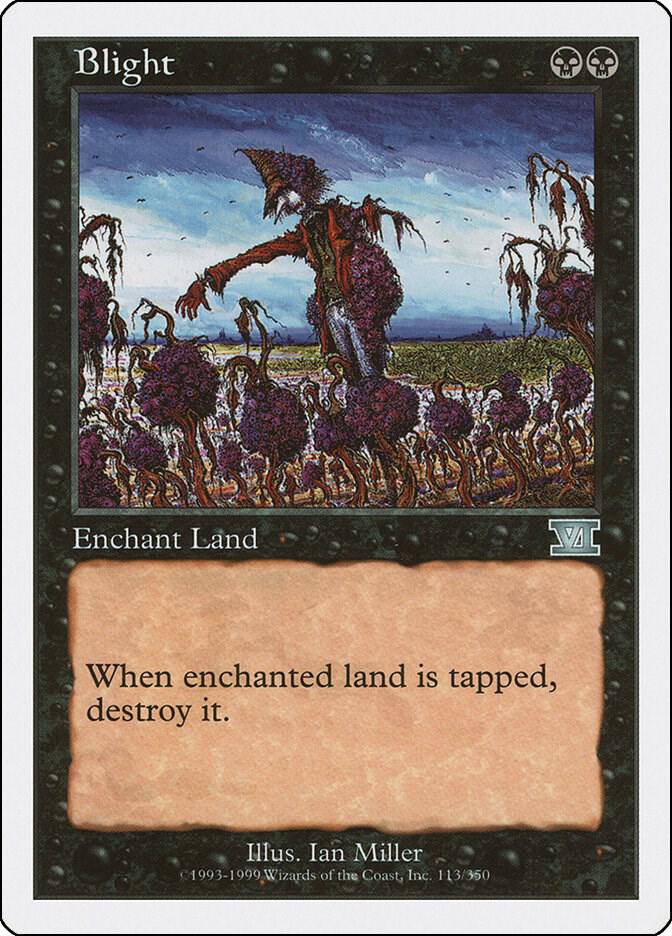 Blight 113 card from Classic Sixth Edition
