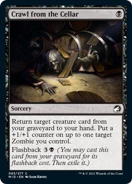 Crawl from the Cellar 93 card from Innistrad: Midnight Hunt