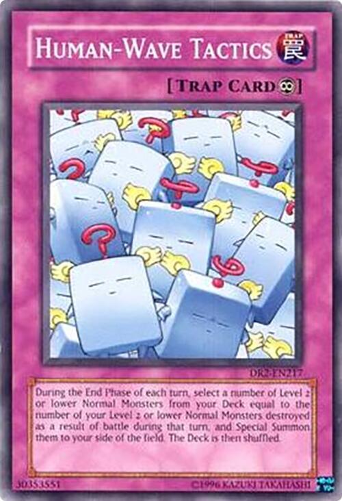 Human-Wave Tactics DR2-EN217 card from Dark Revelation Volume 2