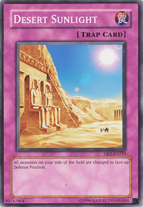 Desert Sunlight DR2-EN219 card from Dark Revelation Volume 2