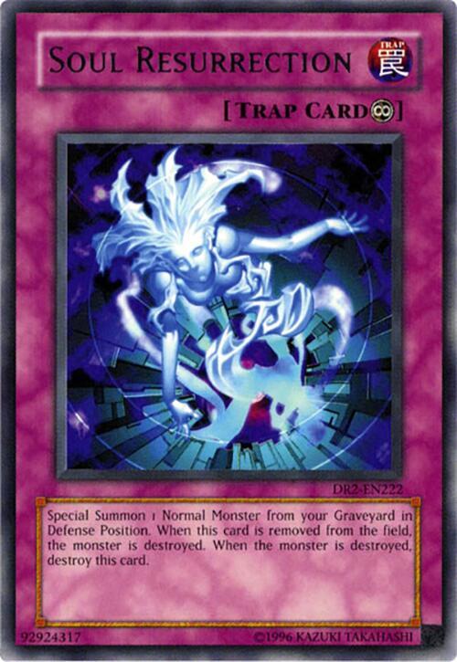 Soul Resurrection DR2-EN222 card from Dark Revelation Volume 2