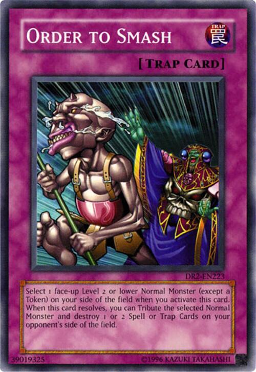 Order to Smash DR2-EN223 card from Dark Revelation Volume 2