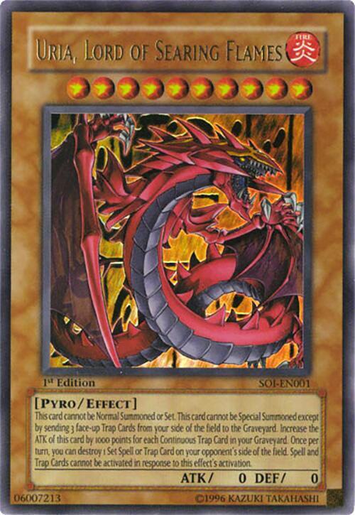 Uria, Lord of Searing Flames SOI-EN001 card from Shadow of Infinity