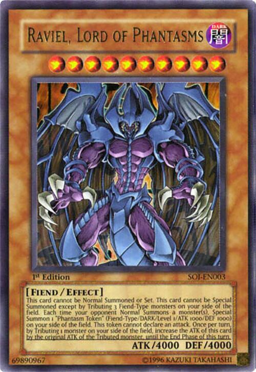 Raviel, Lord of Phantasms SOI-EN003 card from Shadow of Infinity