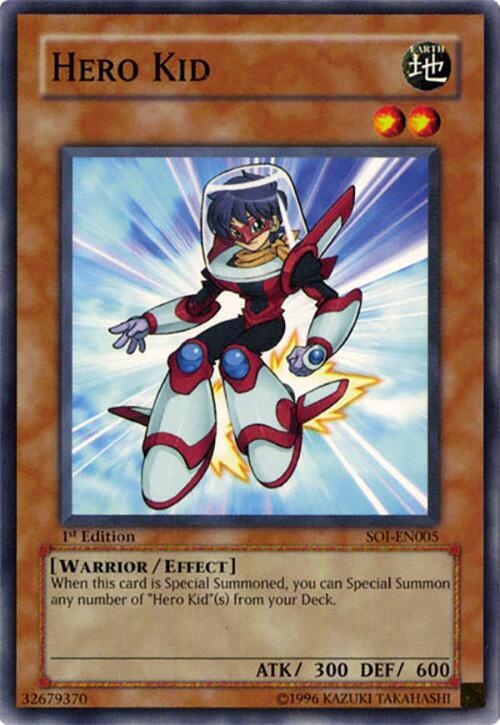 Hero Kid SOI-EN005 card from Shadow of Infinity
