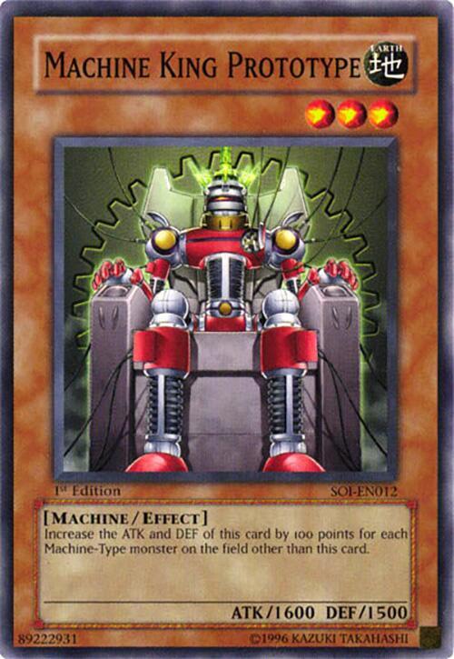 Machine King Prototype SOI-EN012 card from Shadow of Infinity