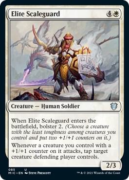 Elite Scaleguard 85 card from Commander: Innistrad: Midnight Hunt