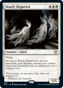 Dearly Departed 84 card from Commander: Innistrad: Midnight Hunt
