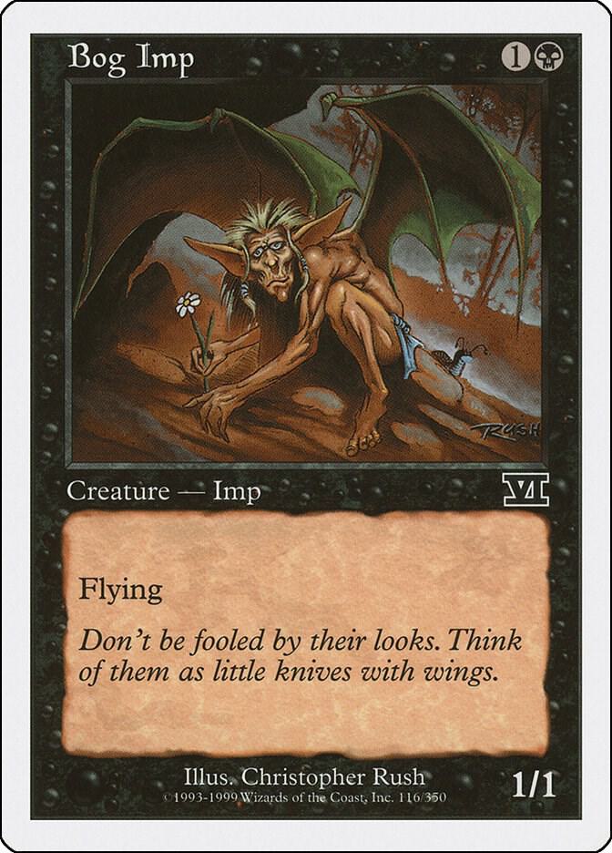 Bog Imp 116 card from Classic Sixth Edition