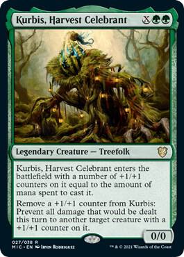 Kurbis, Harvest Celebrant 27 card from Commander: Innistrad: Midnight Hunt
