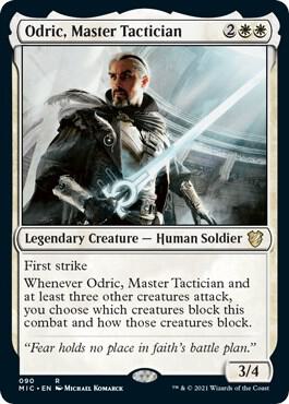Odric, Master Tactician 90 card from Commander: Innistrad: Midnight Hunt
