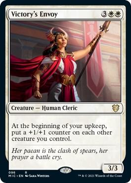 Victory's Envoy 96 card from Commander: Innistrad: Midnight Hunt