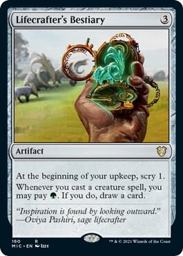 Lifecrafter's Bestiary 160 card from Commander: Innistrad: Midnight Hunt