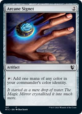 Arcane Signet 157 card from Commander: Innistrad: Midnight Hunt