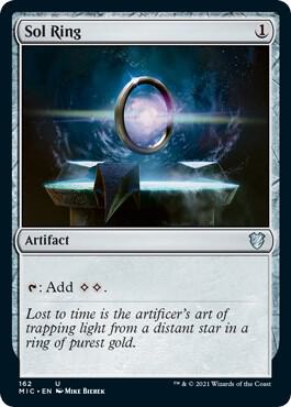 Sol Ring 162 card from Commander: Innistrad: Midnight Hunt
