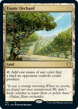 Exotic Orchard 173 card from Commander: Innistrad: Midnight Hunt