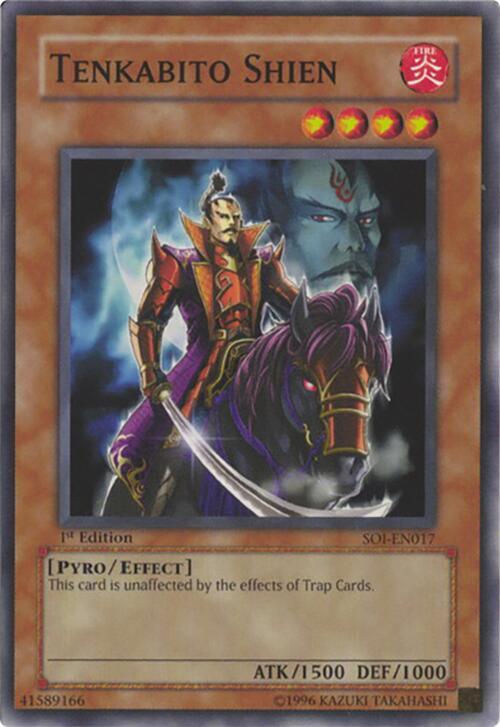 Tenkabito Shien SOI-EN017 card from Shadow of Infinity