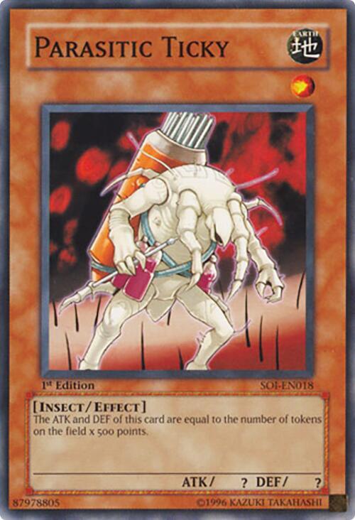 Parasitic Ticky SOI-EN018 card from Shadow of Infinity