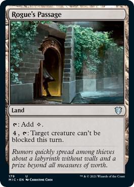 Rogue's Passage 179 card from Commander: Innistrad: Midnight Hunt