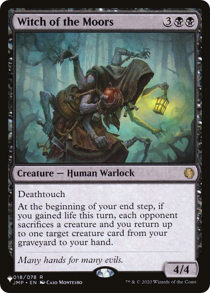 Witch of the Moors 018/078 card from The List Reprints