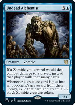 Undead Alchemist 105 card from Commander: Innistrad: Midnight Hunt